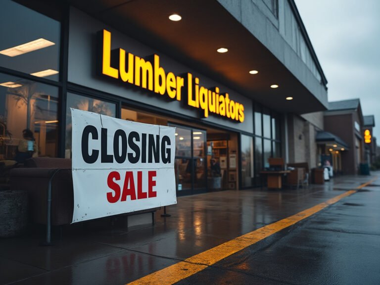 lumber liquidators closings stores